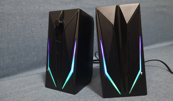 New 2.0 speaker with RGB light coming soon